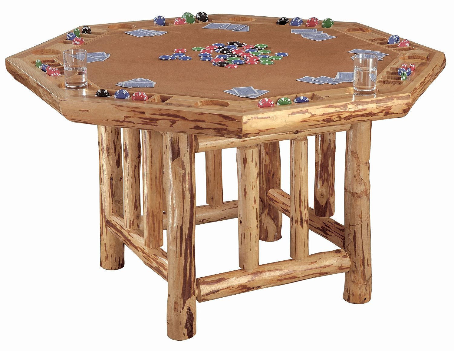 man cave poker table